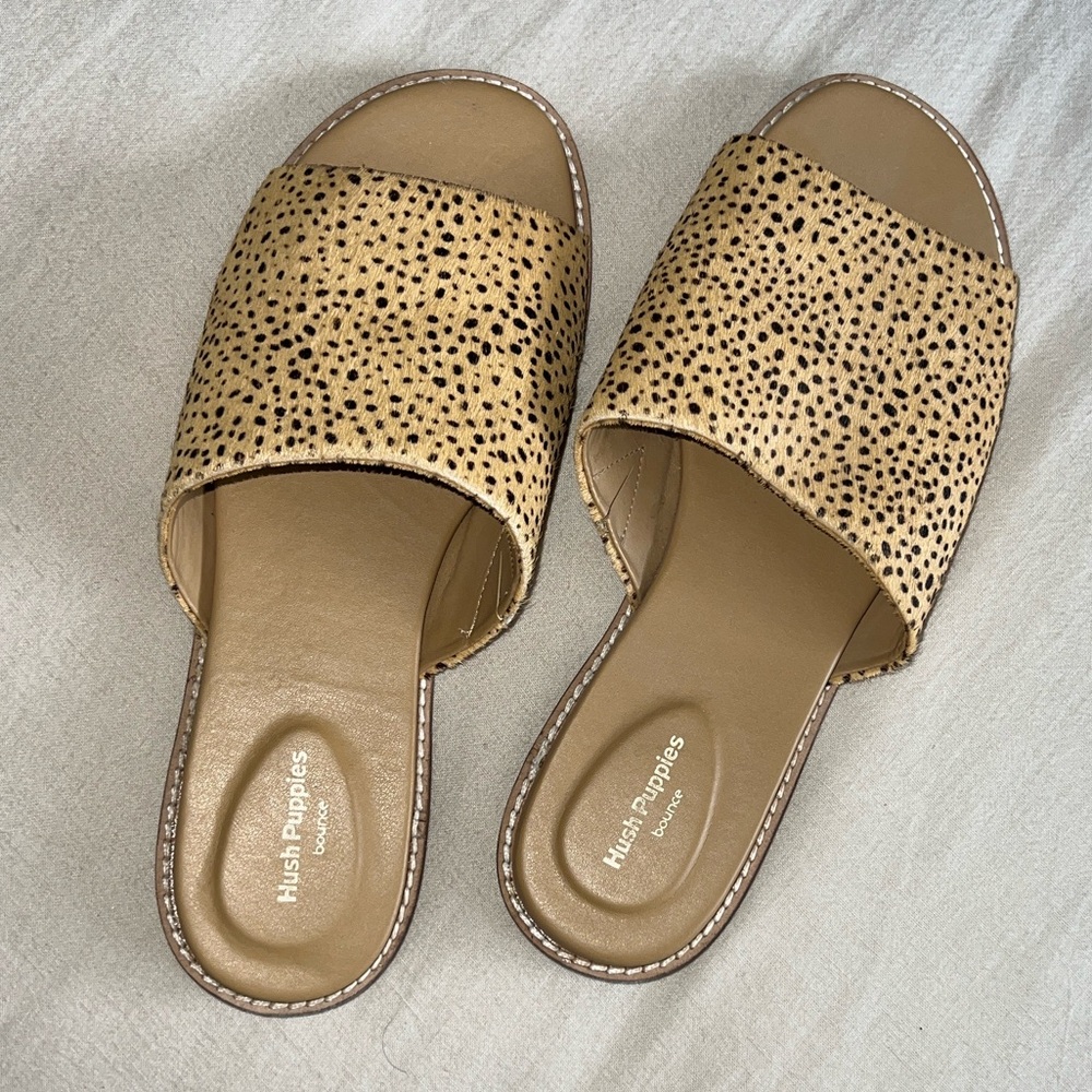 Nwot Hush Puppies Slide Sandals Size 9 View 2